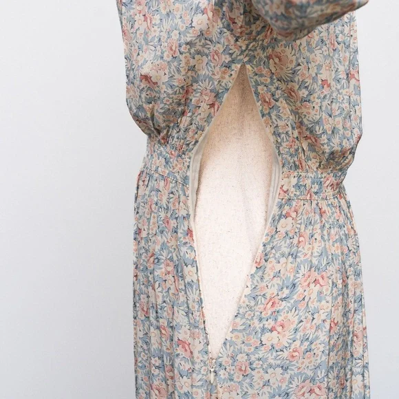 Polo Ralph Lauren - Chiffon Floral Ruffle Dress